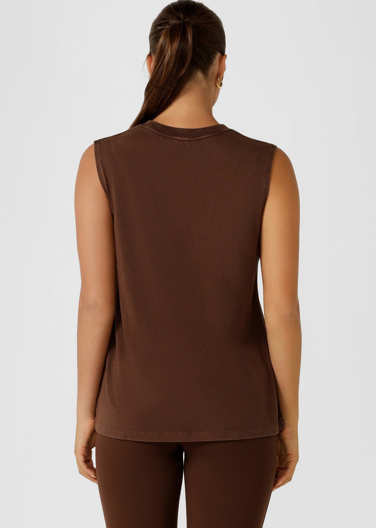 Conquer Washed Muscle Tank
