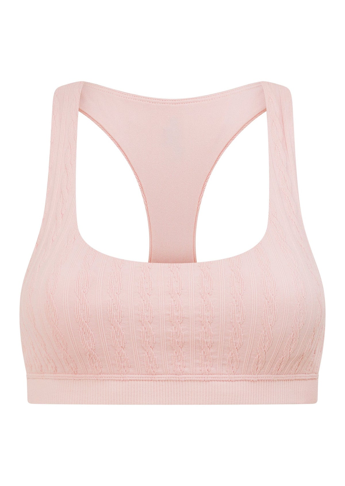 Cable Seamless Sports Bra