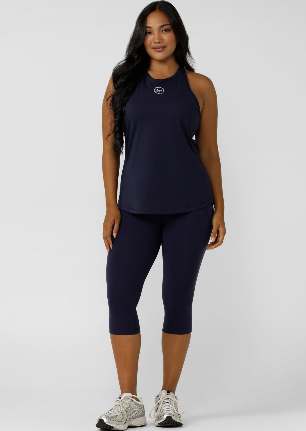 Amy No Chafe Phone Pocket 3/4 Leggings
