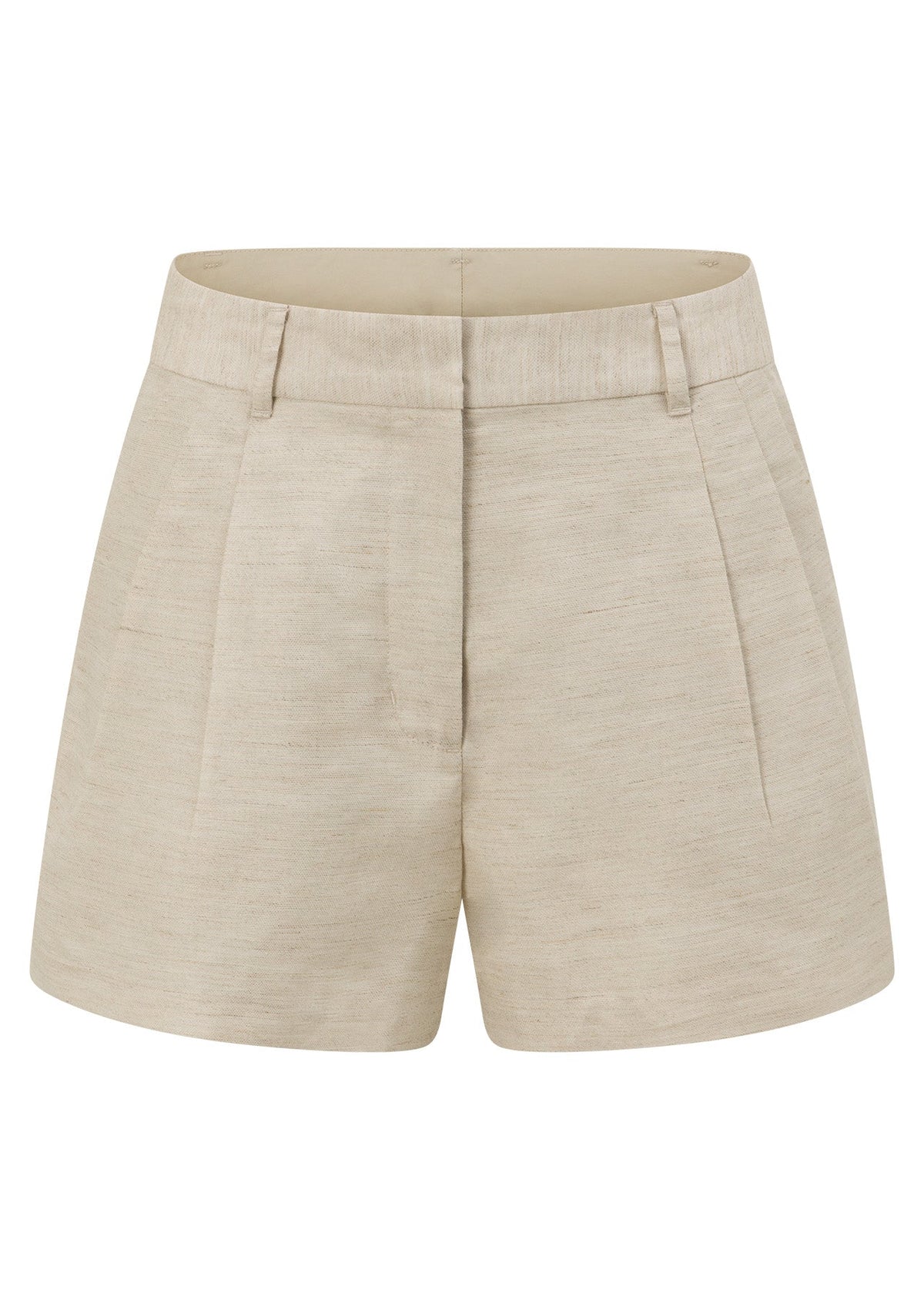 Hamptons Tailored Linen Shorts