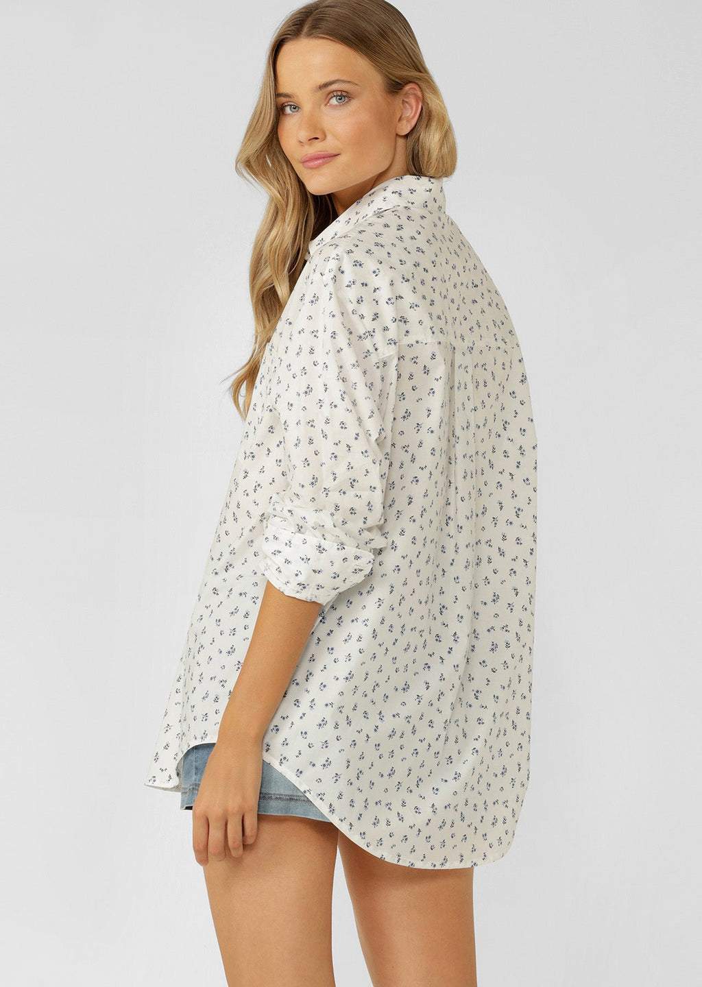 Provincial Floral Long Sleeve Shirt