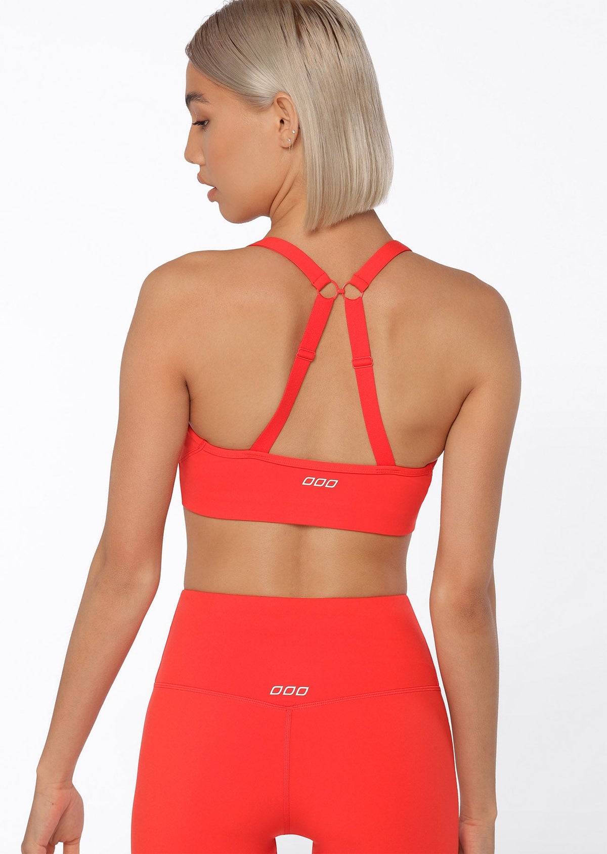 Curved Recycled Sports Bra