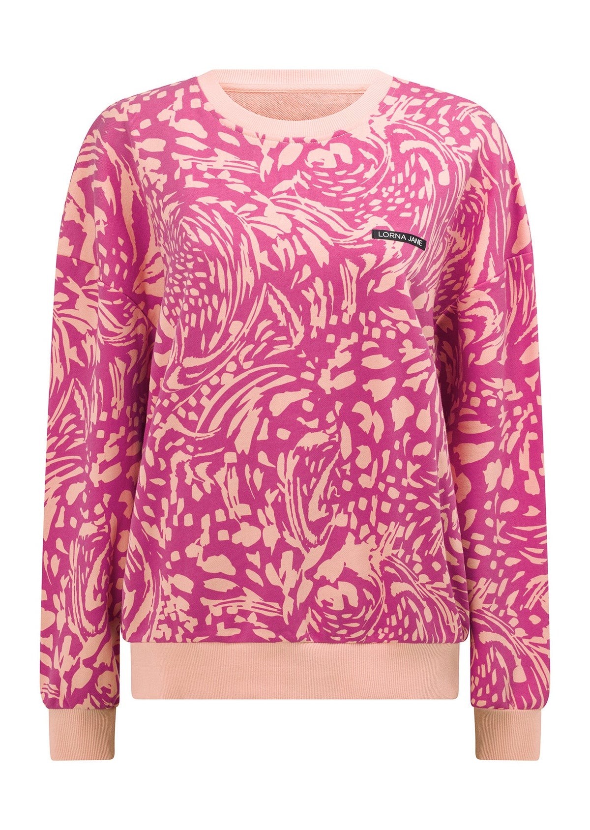 Abstract Oversized Sweat