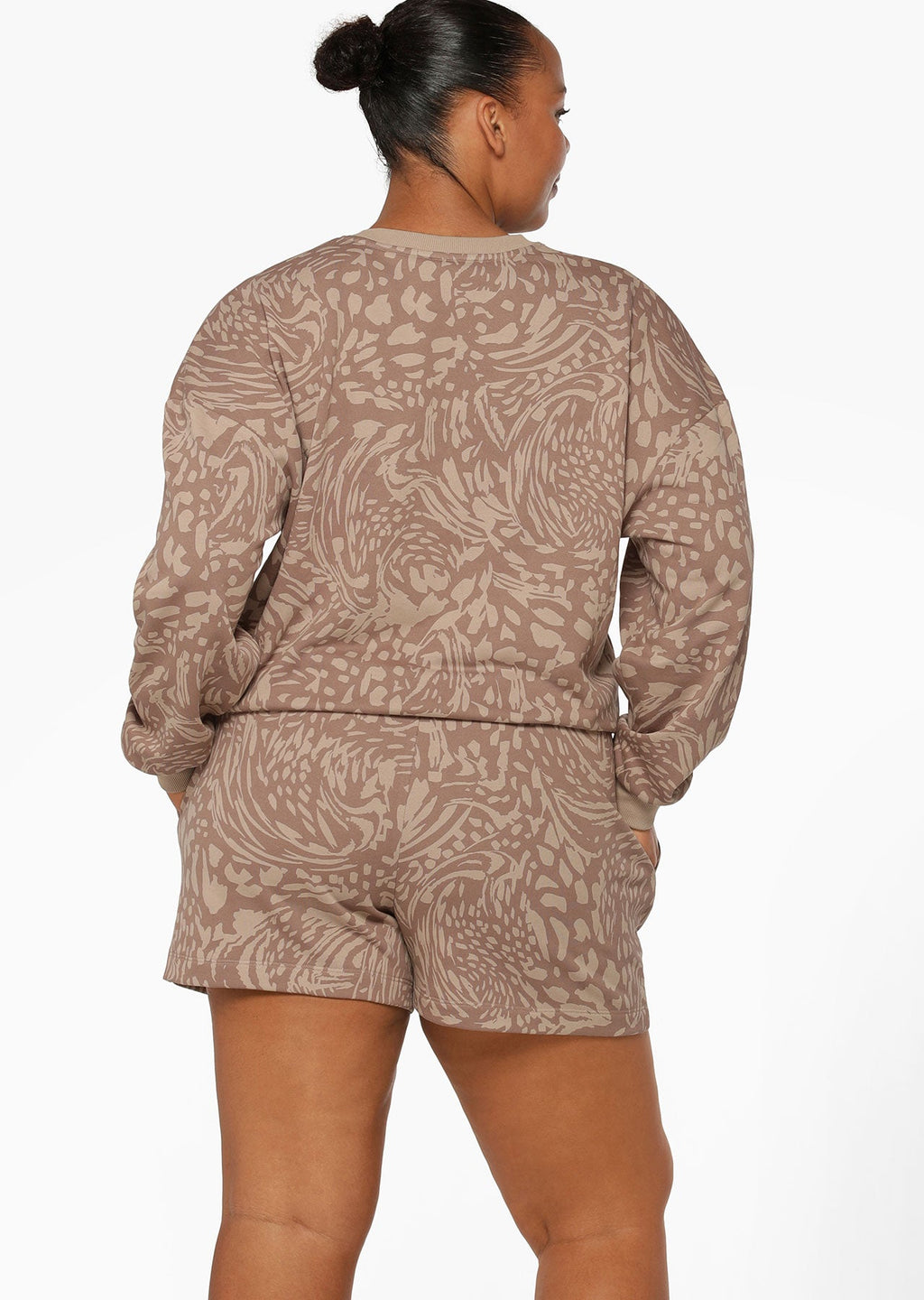 Abstract Oversized Sweat