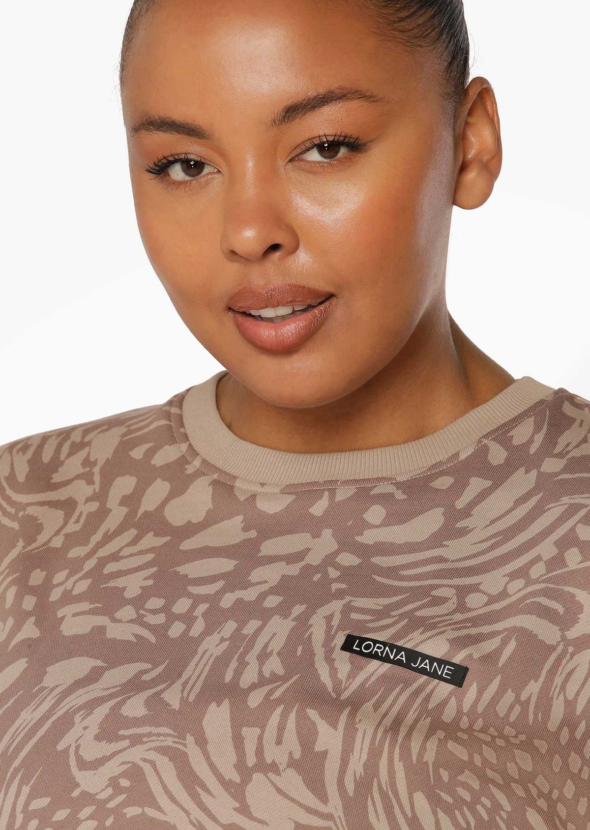 Abstract Oversized Sweat