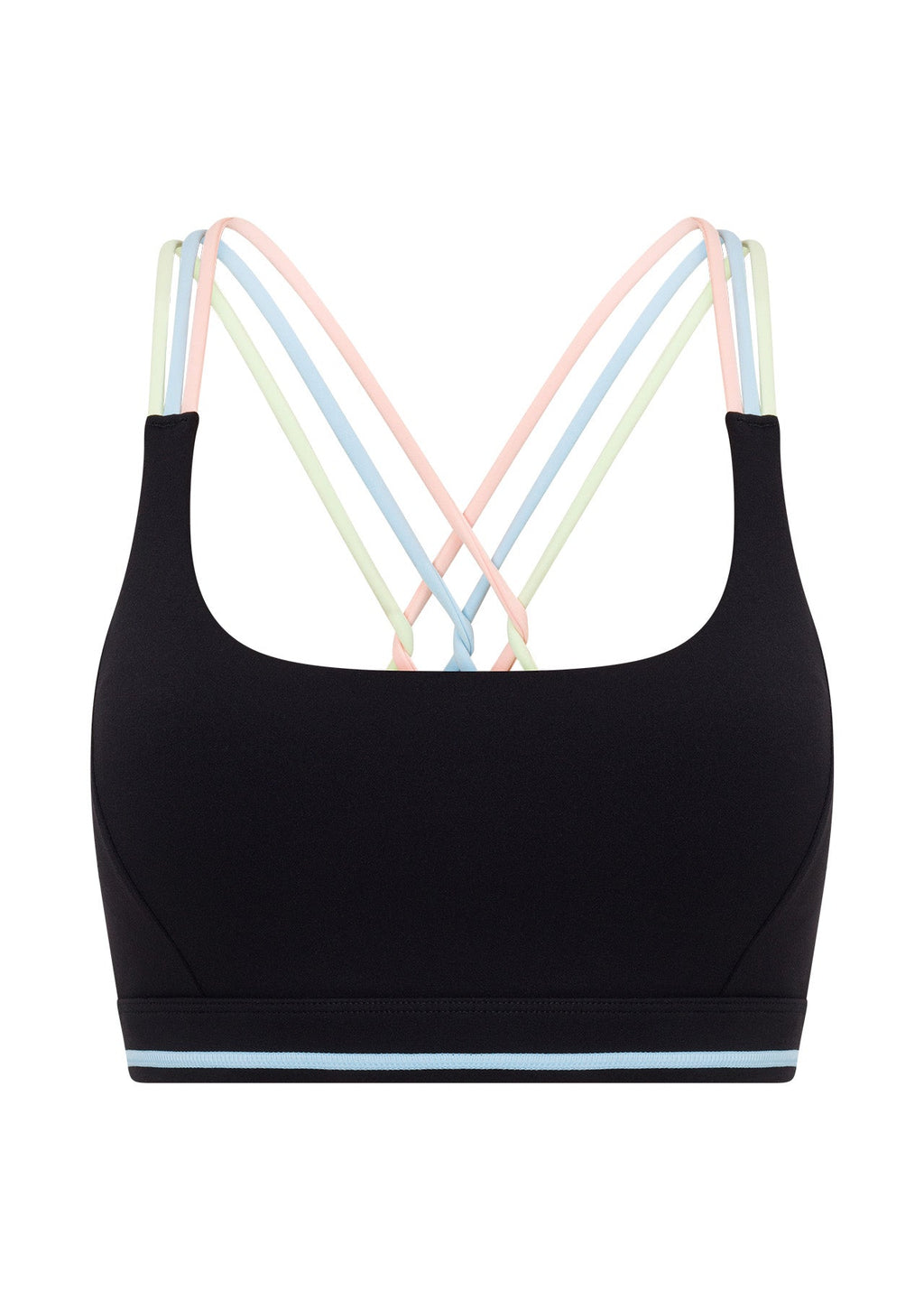 Pastel Glow Recycled Sports Bra