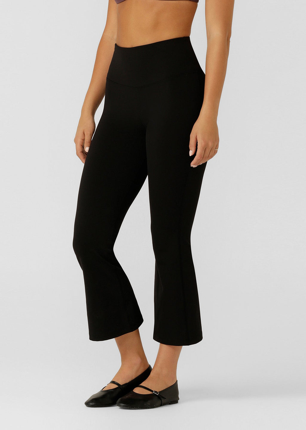 Lotus Flared Cropped Leggings