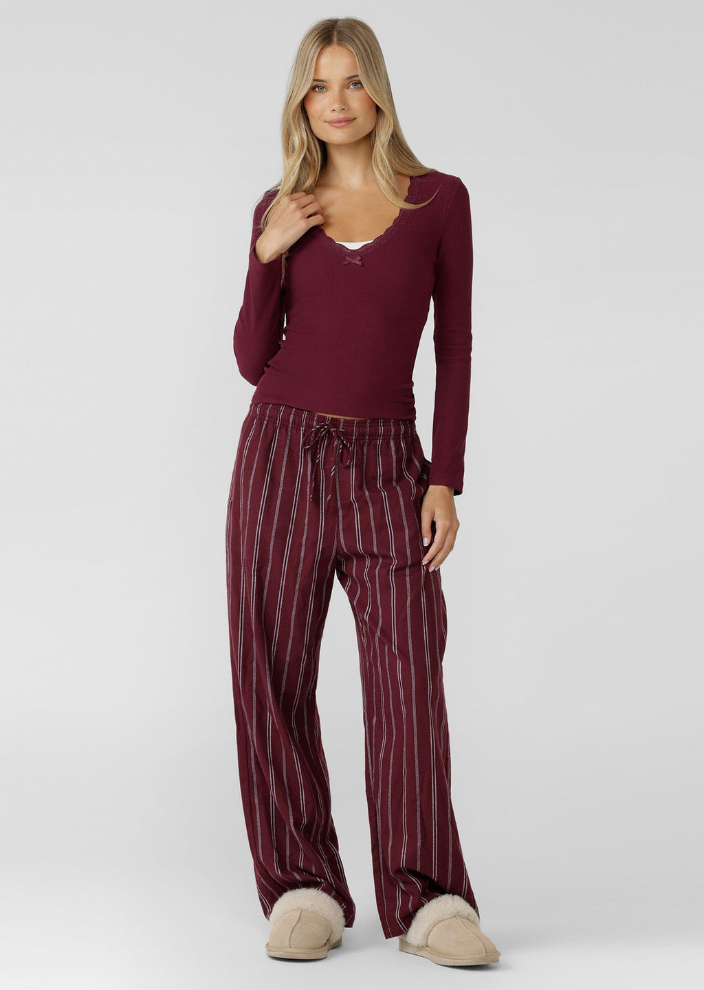 In The Moment Long Sleeve Rib Top