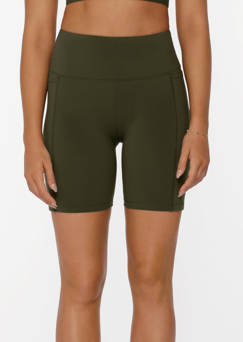 Amy Phone Pocket Tech Bike Shorts