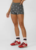Bambi Check Knit 5cm Cheeky Shorts