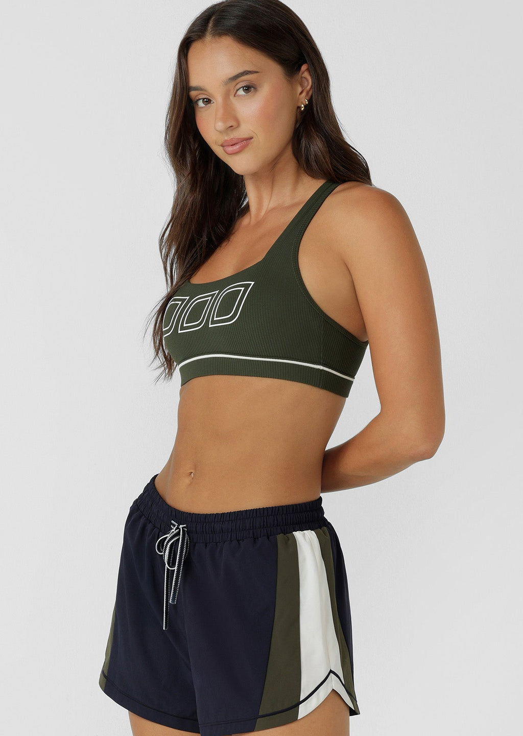 Iconic Luxe Active Rib Sports Bra