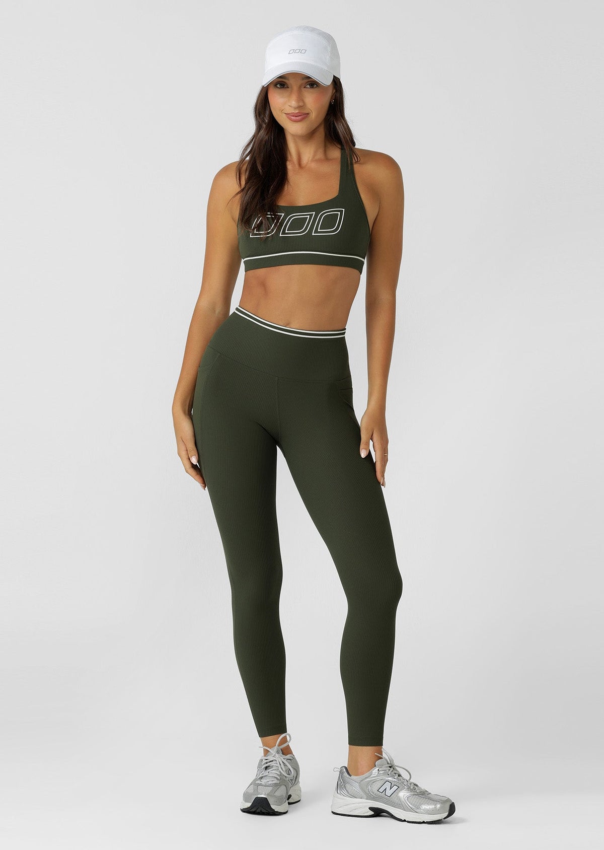 Iconic Luxe Active Rib Sports Bra