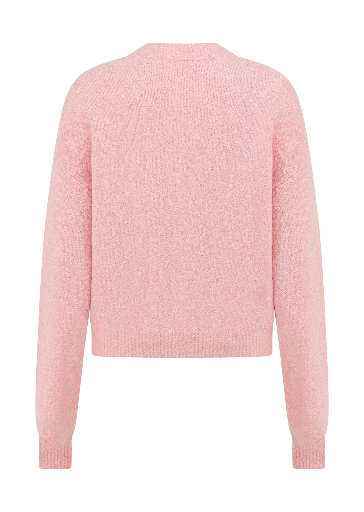 Boucle Knit Bomber Jacket