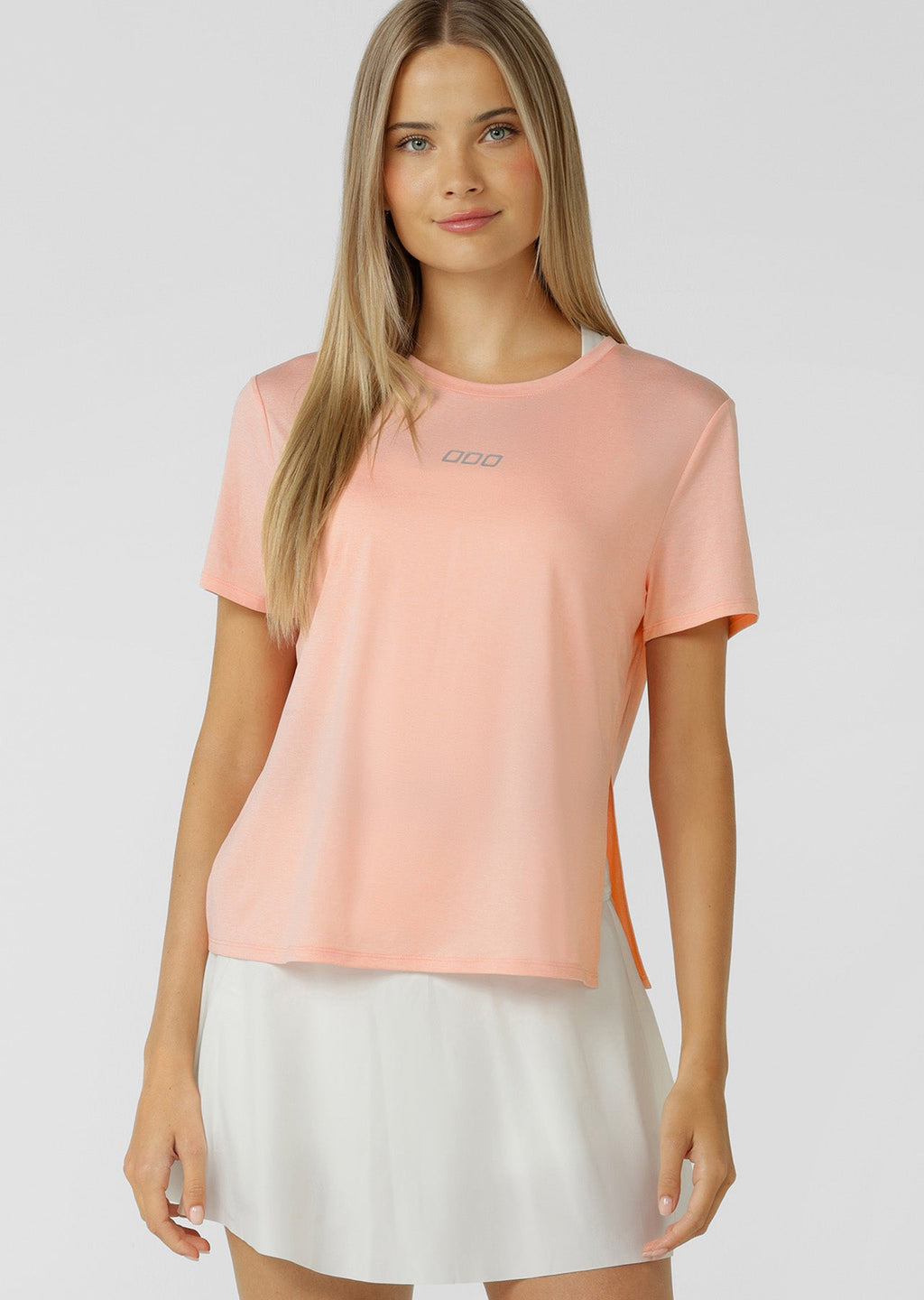Amy Dynamic Split Hem Active T-Shirt