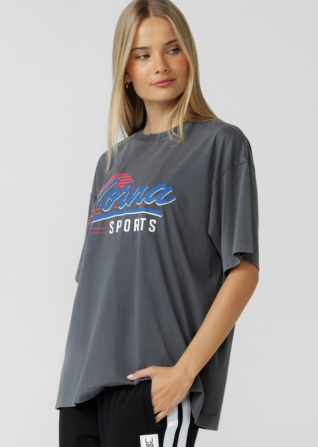 Lorna Sports Washed Boyfriend T-Shirt