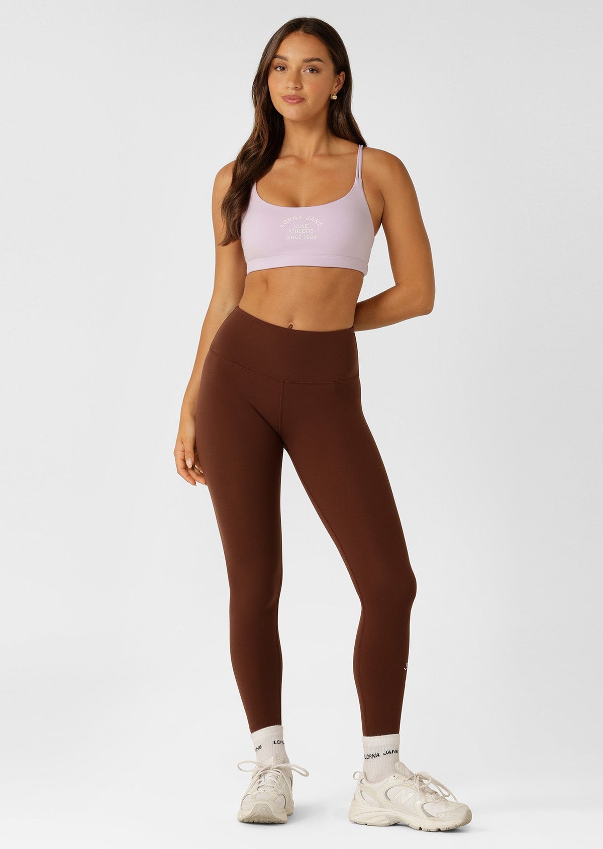 Limited Edition Lotus Crop Sports Bra