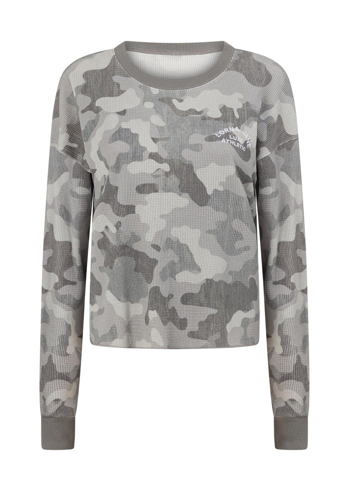Lotus Waffle Long Sleeve Top