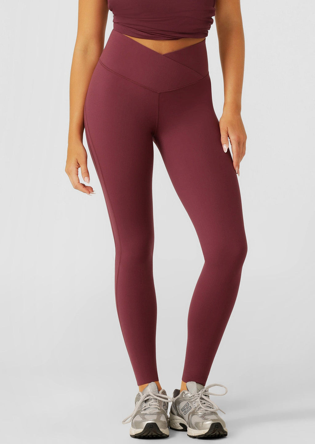 Inspire Wrap Waist Full Length Leggings