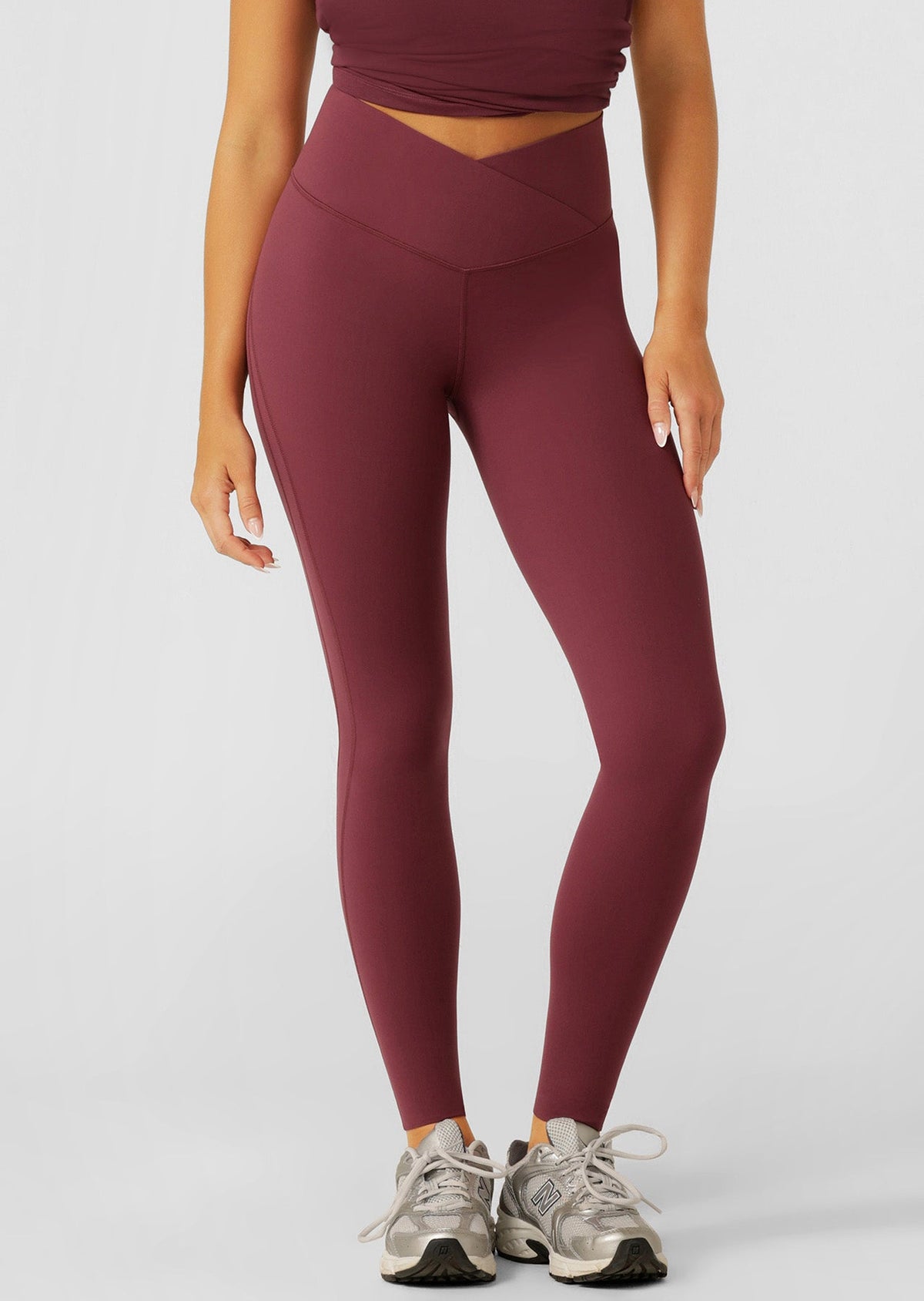 Inspire Wrap Waist Full Length Leggings