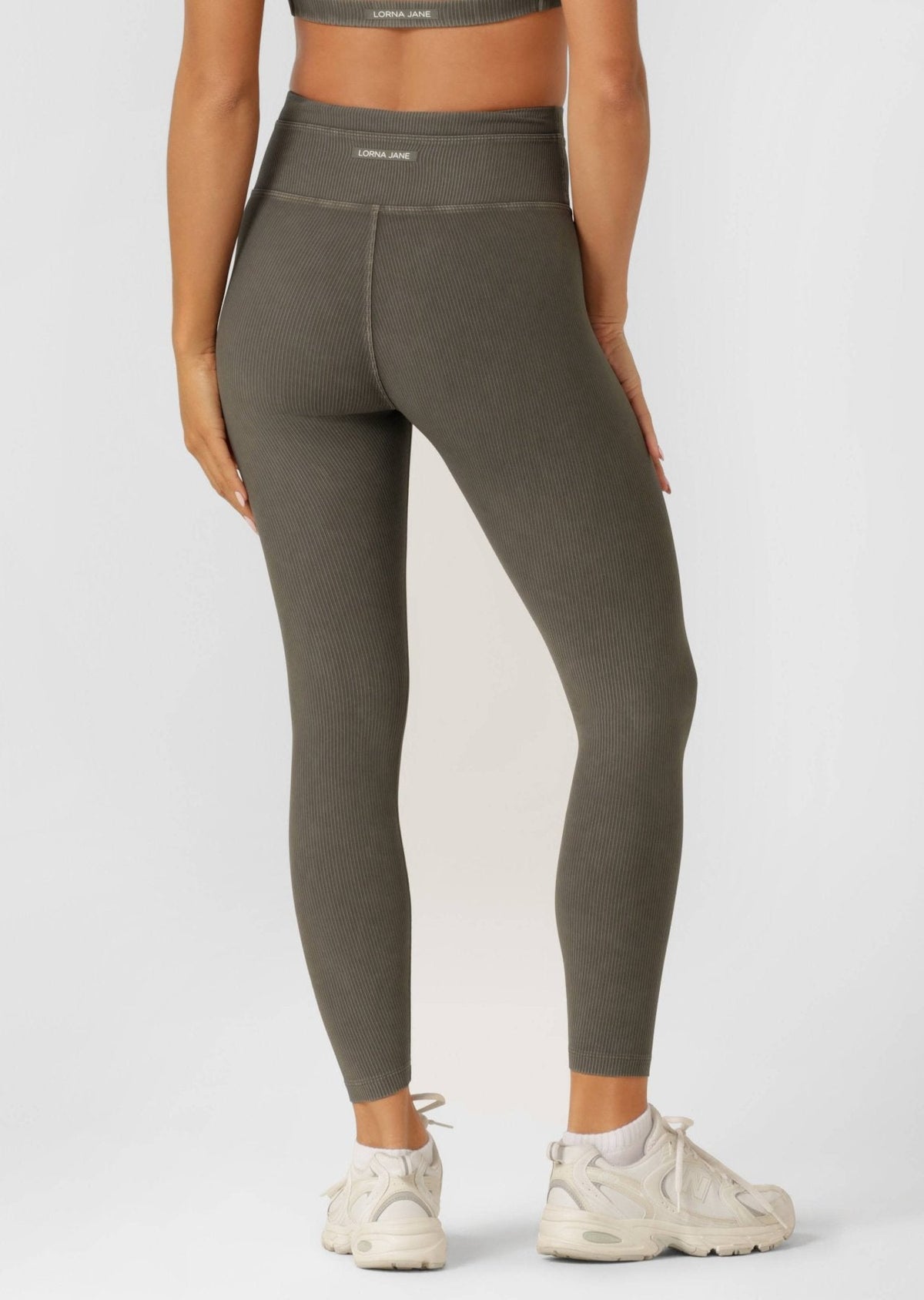 Perform Washed Rib Ankle Biter Leggings