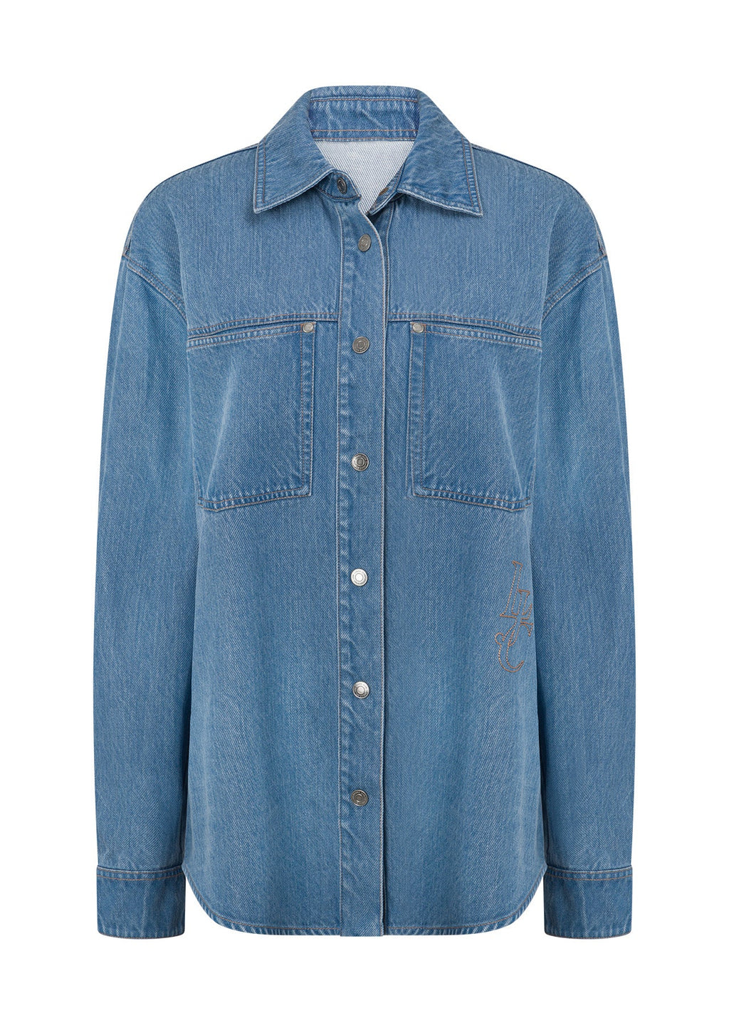 Off Duty Vintage Wash Denim Shirt