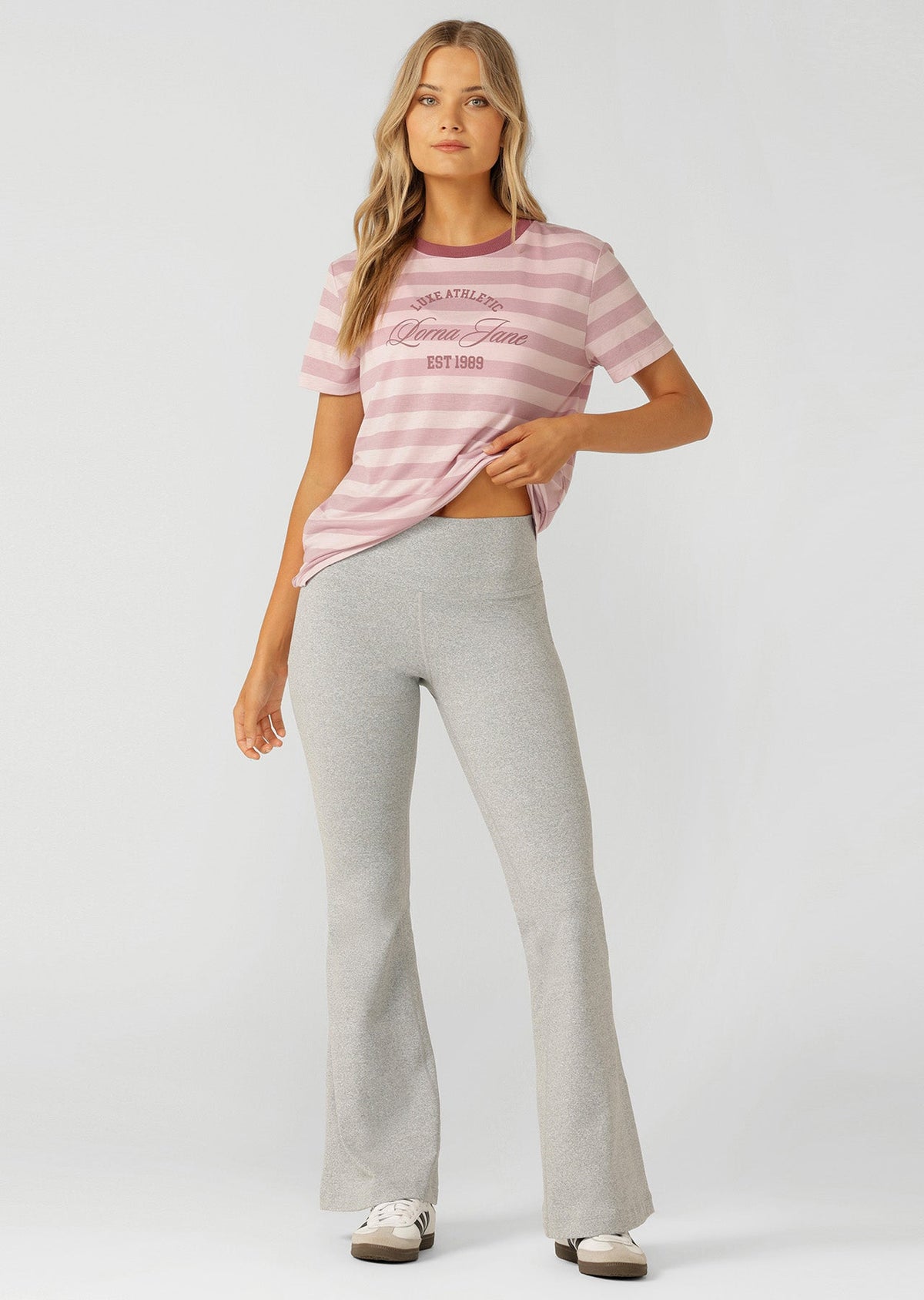 Luxe Athletic Stripe T-Shirt