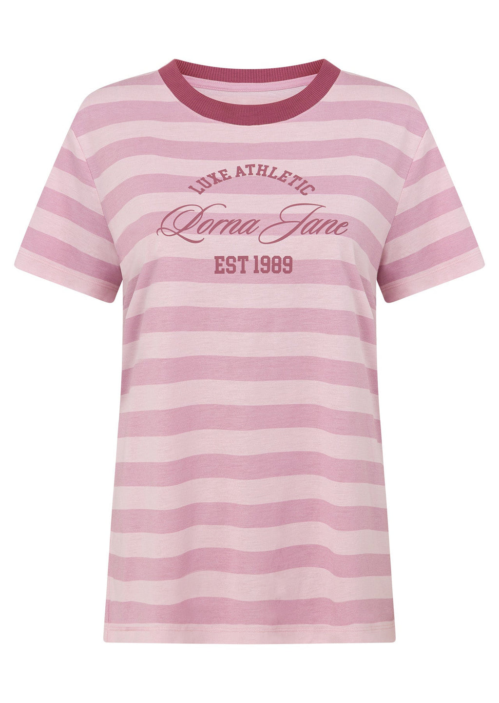 Luxe Athletic Stripe T-Shirt