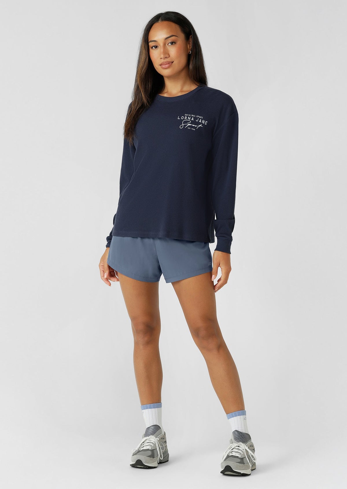 Everyday Ease Waffle Long Sleeve T-Shirt