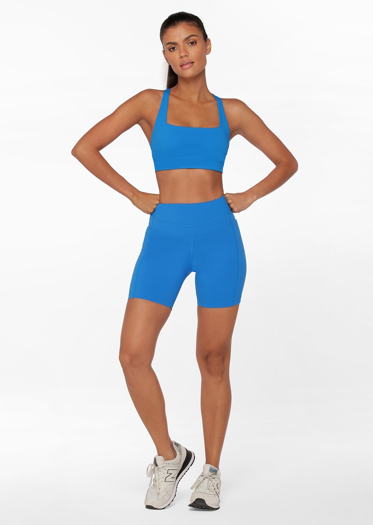 Curved Recycled Bike Shorts