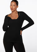 Aloe Vera Long Sleeve Top