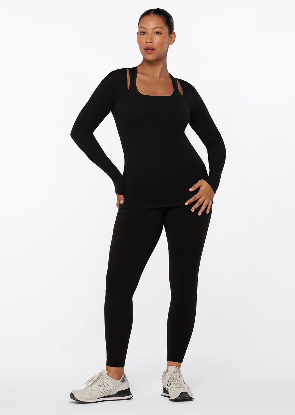 Aloe Vera Long Sleeve Top