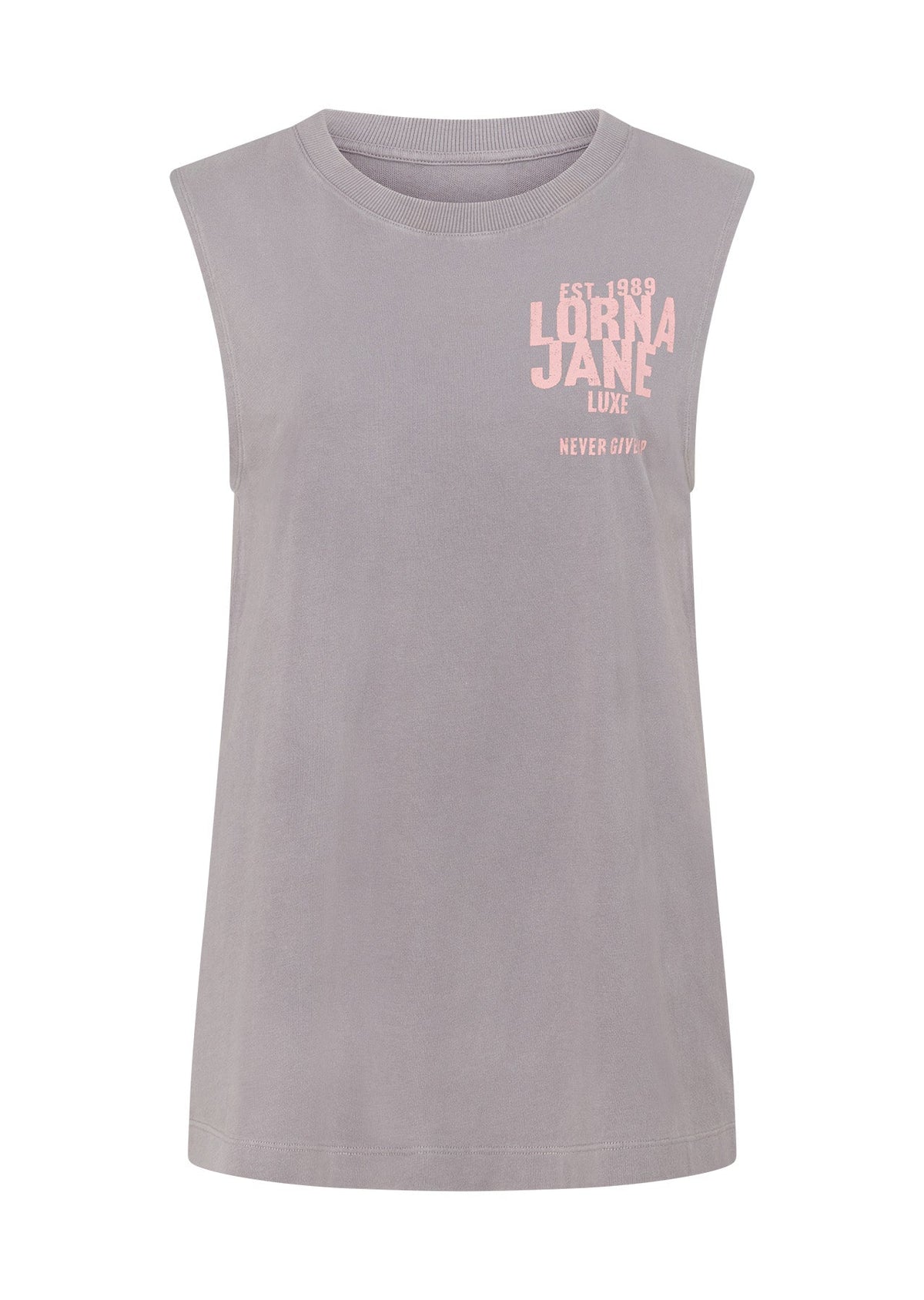 Never Give Up Washed Tank