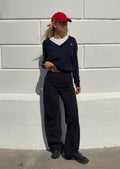 Academy Long Sleeve Knit Top