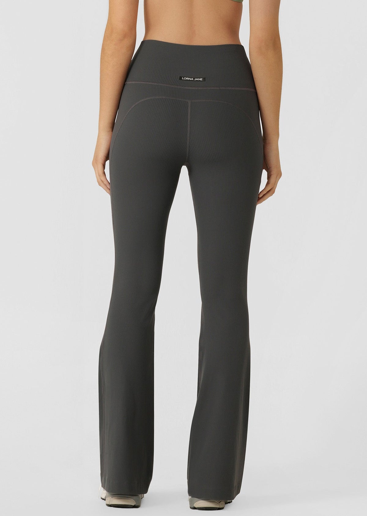Irresistible Hi Fold Rib Flared Leggings