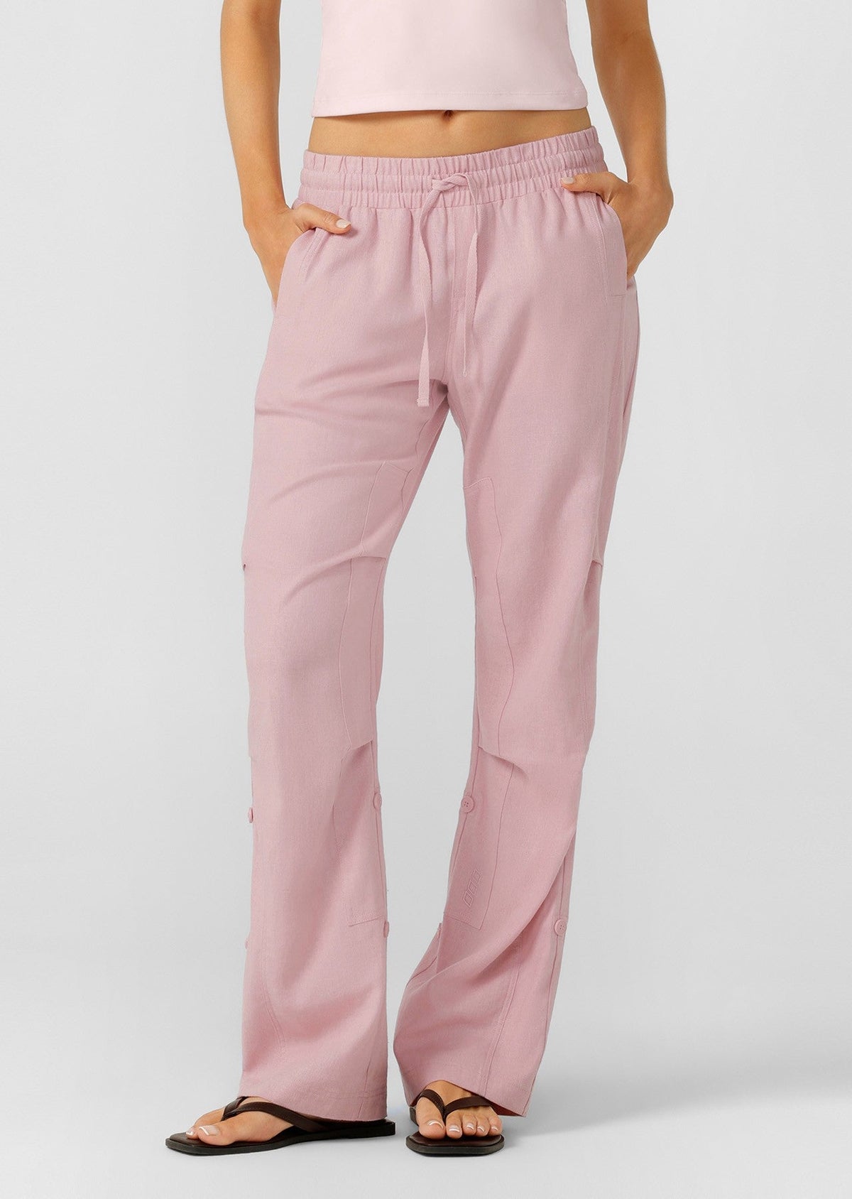 Linen Flashdance Pants