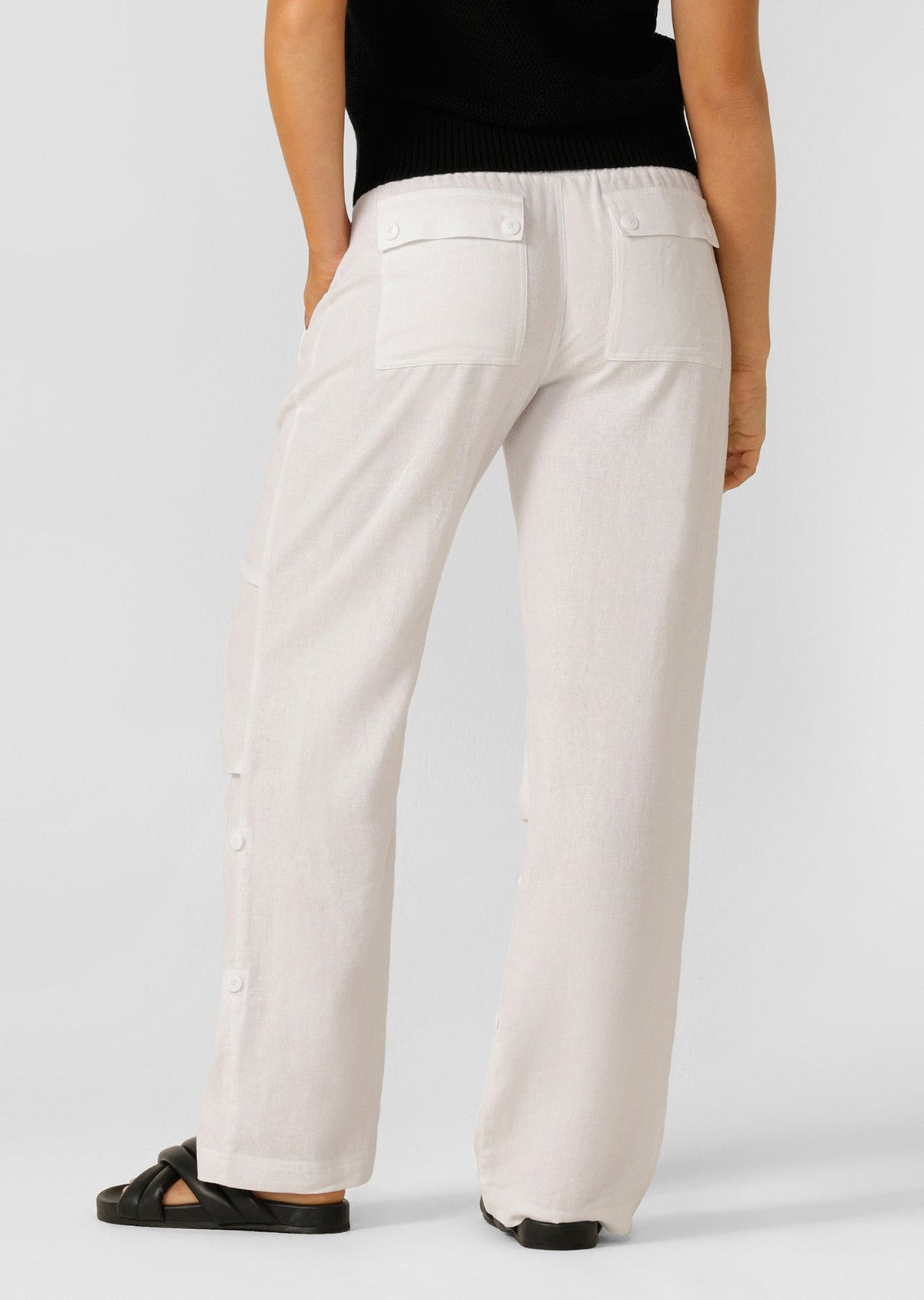 Linen Flashdance Pants