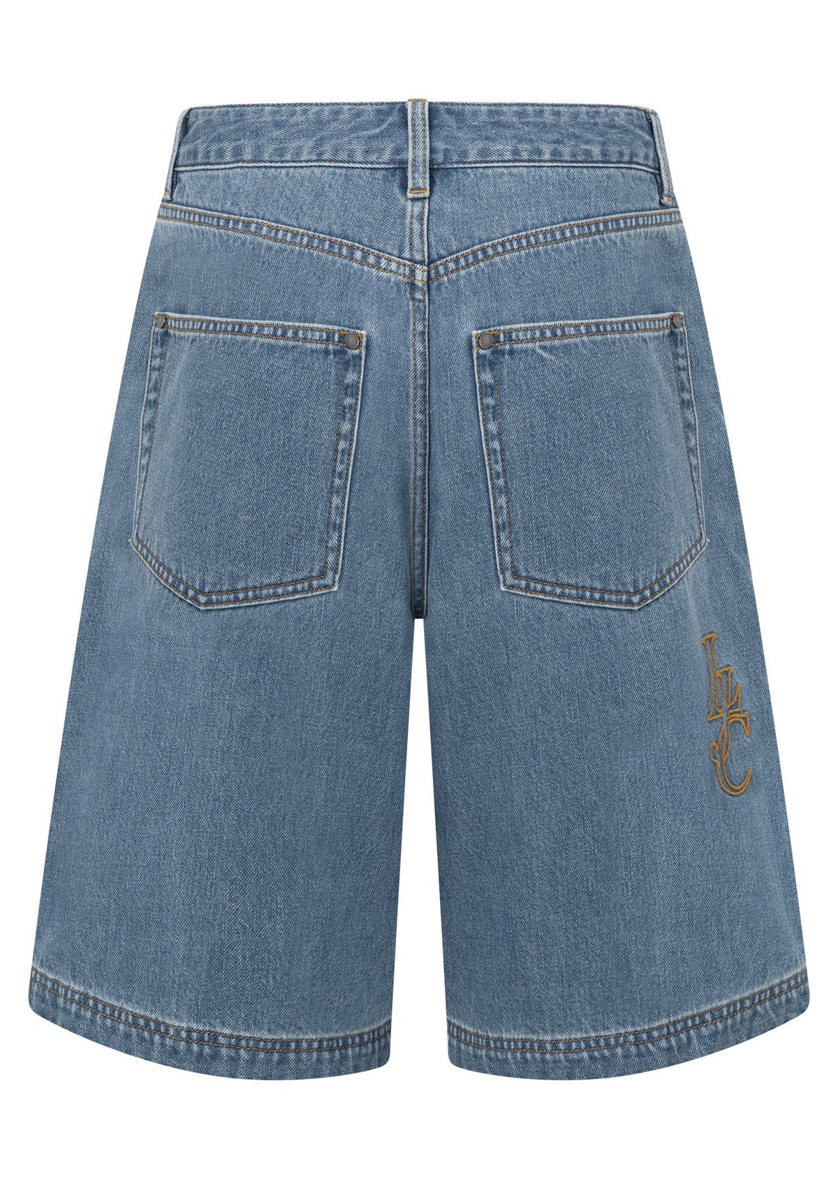 Off Duty Vintage Wash Denim Shorts