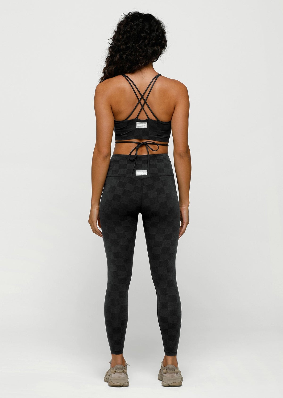 Checkerboard Ankle Biter Leggings