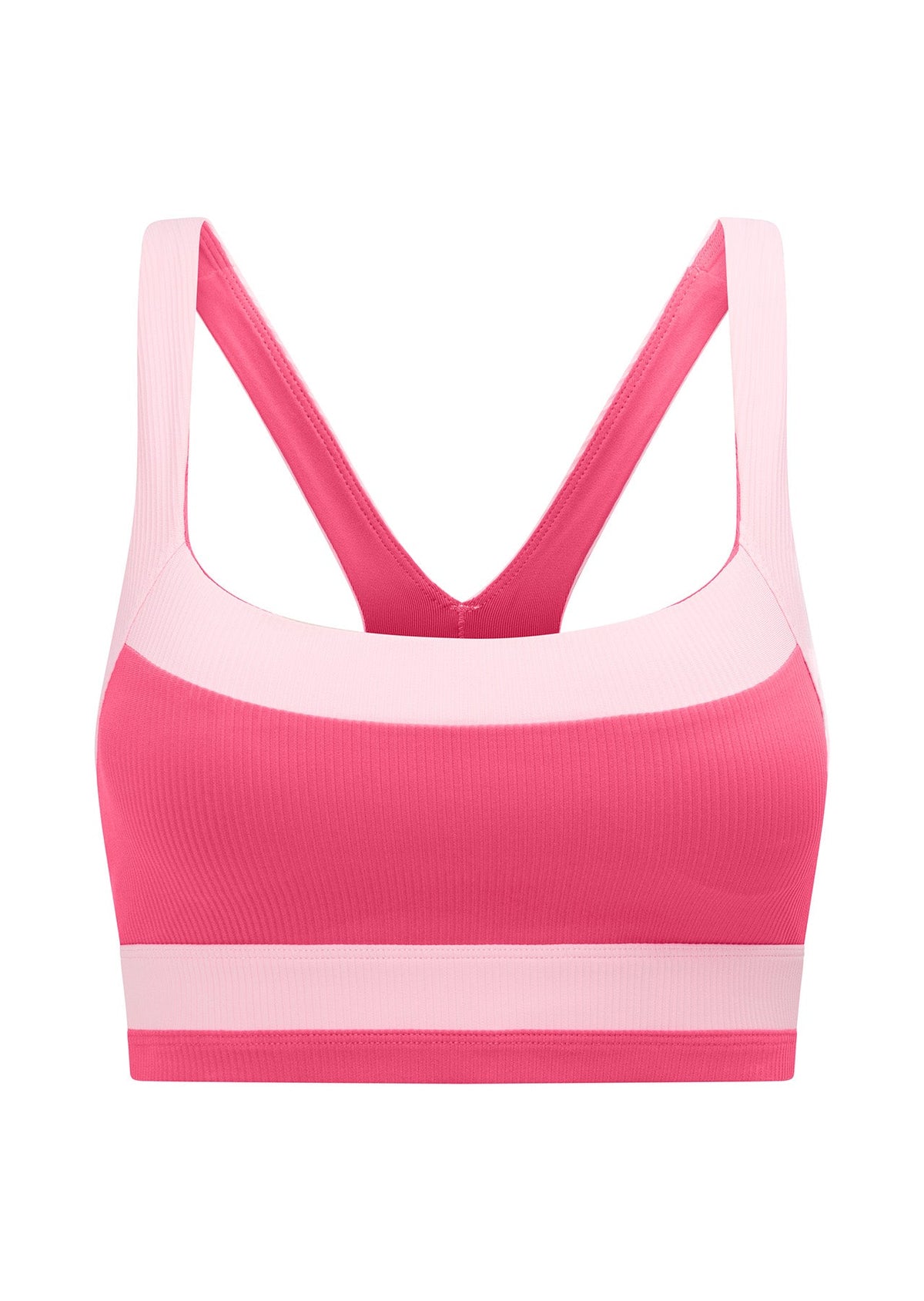 Flaunt It Rib Sports Bra