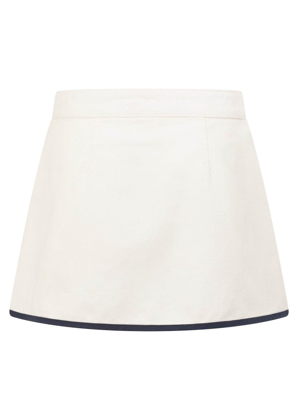 Off Duty Vintage Denim Skirt