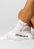 2PK Inspirational Crew Socks