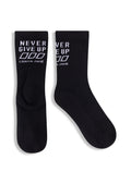 Never Give Up Arch Support Crew Socks