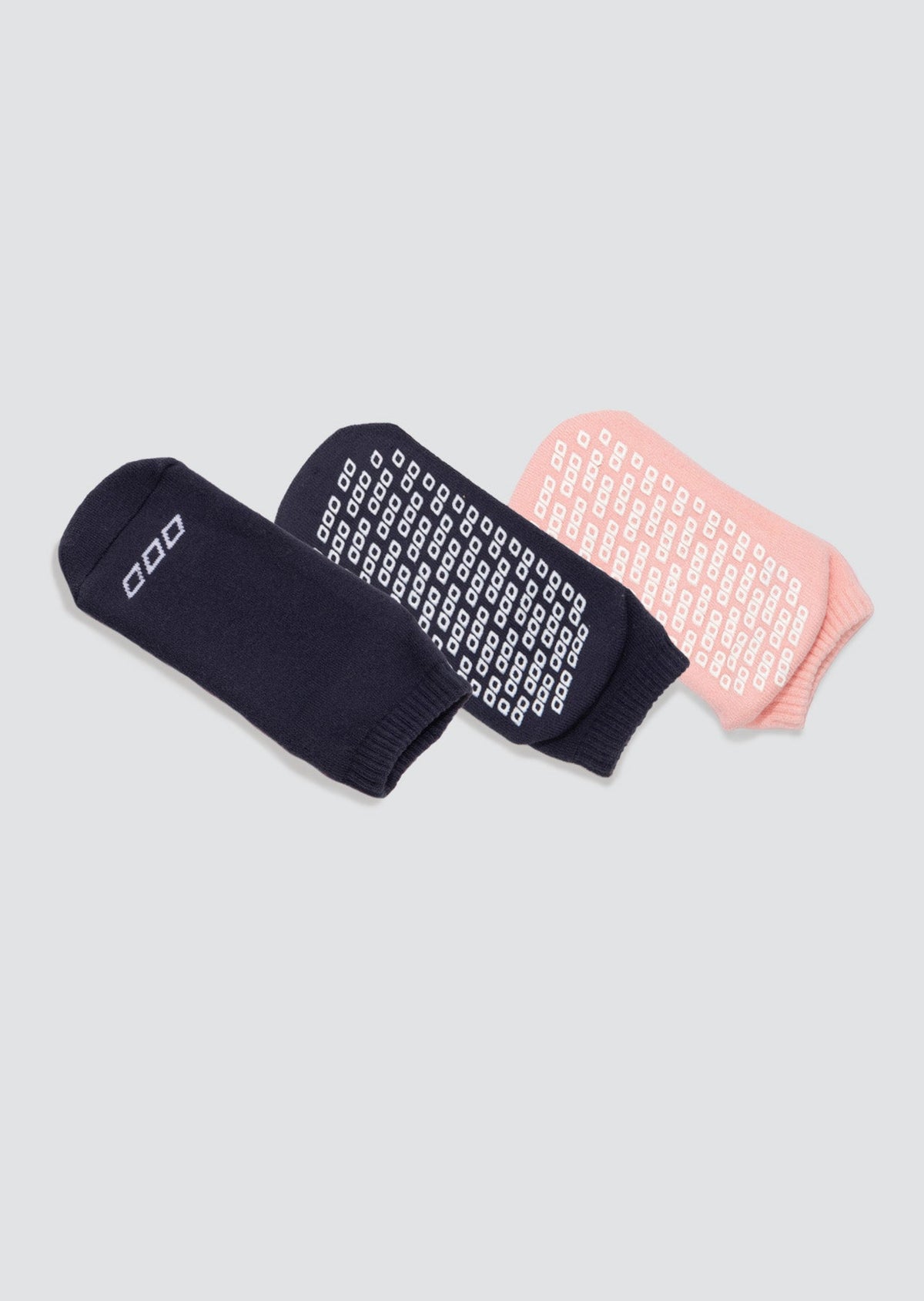 2pk Icon Pilates Grip Socks