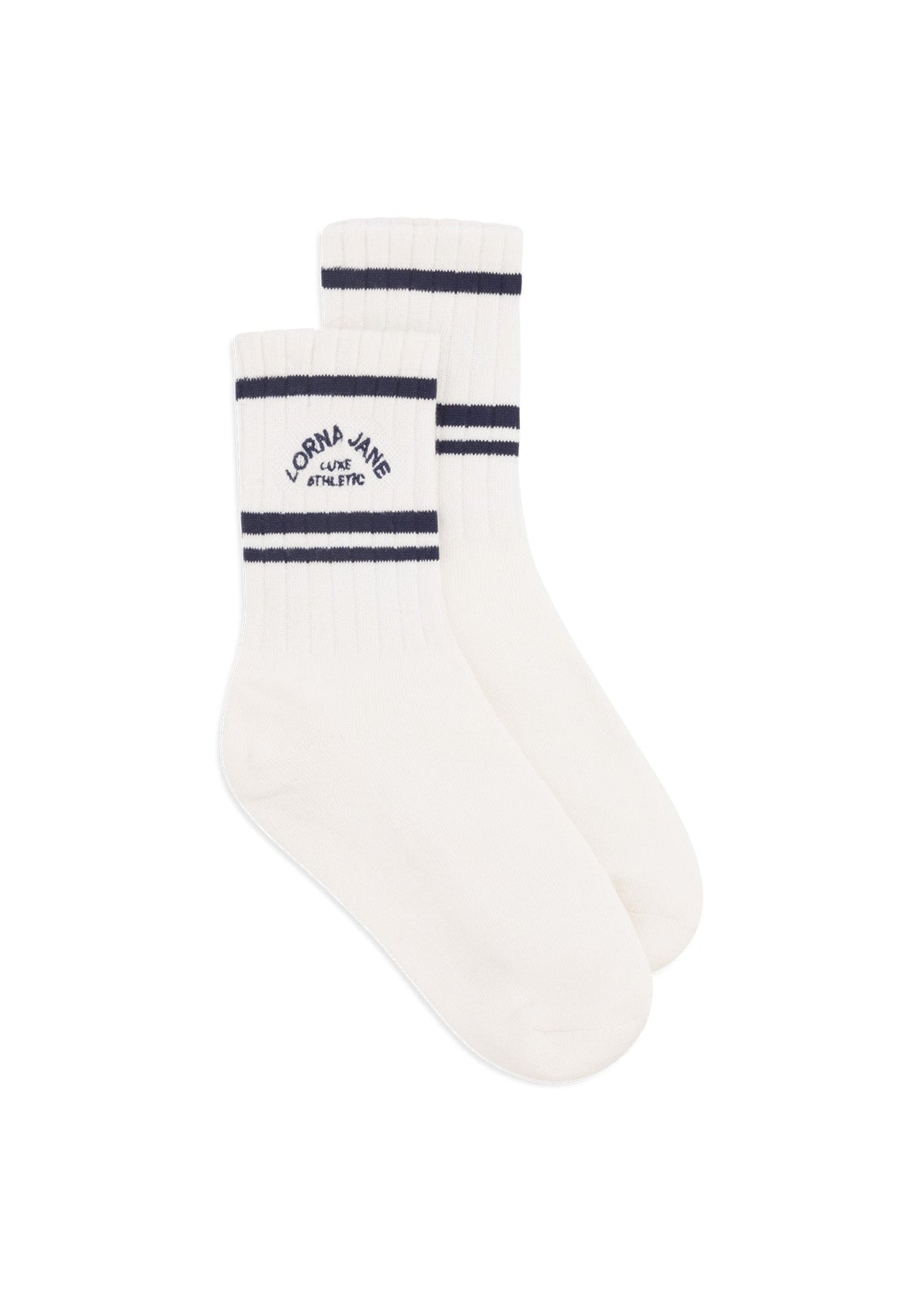 Lotus Crew Socks