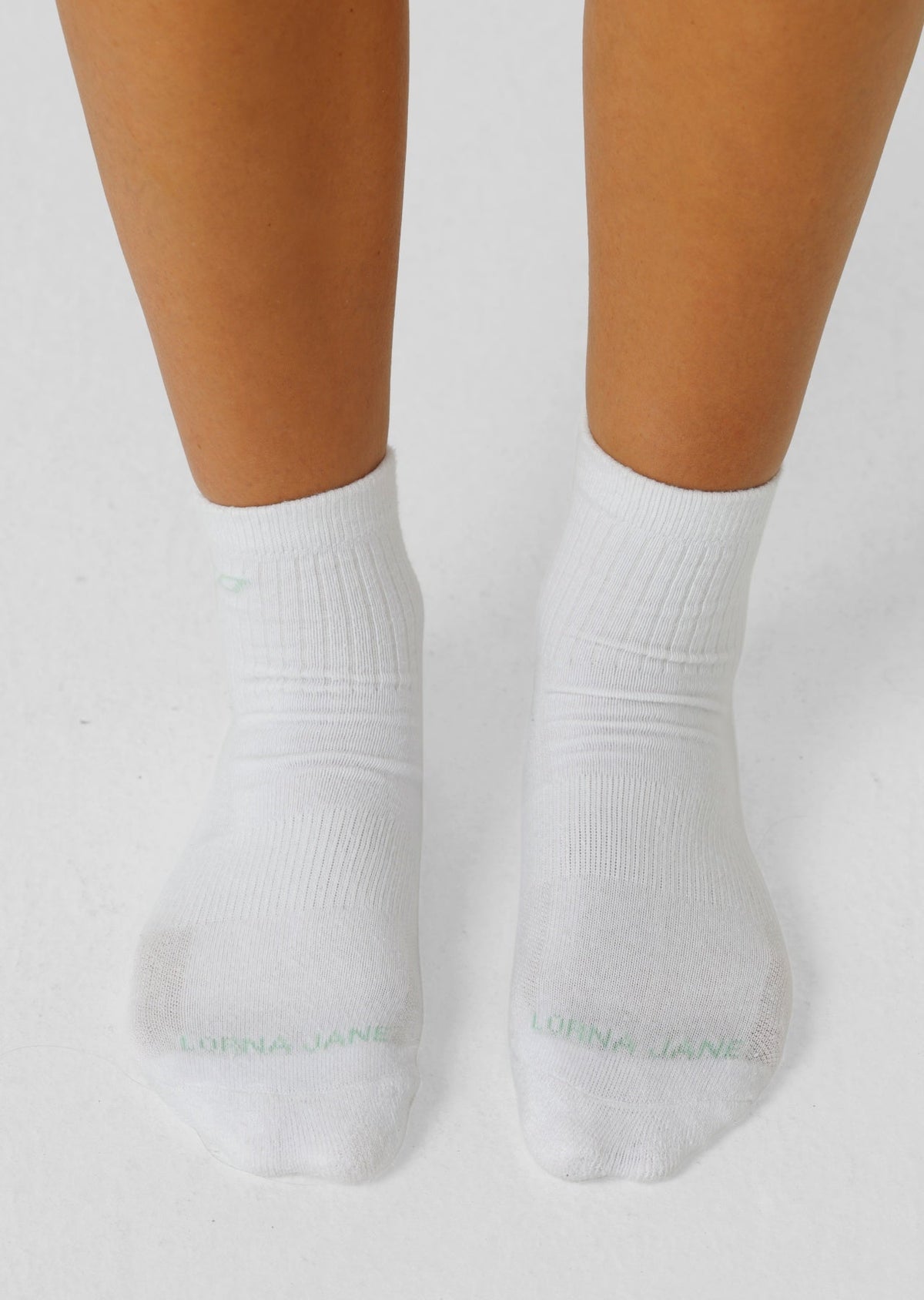 LJ Quarter Crew Socks