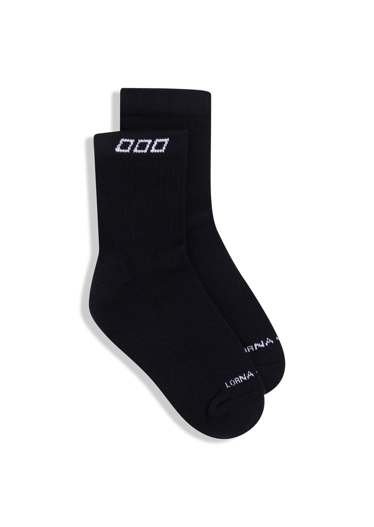 3PK LJ Quarter Crew Socks