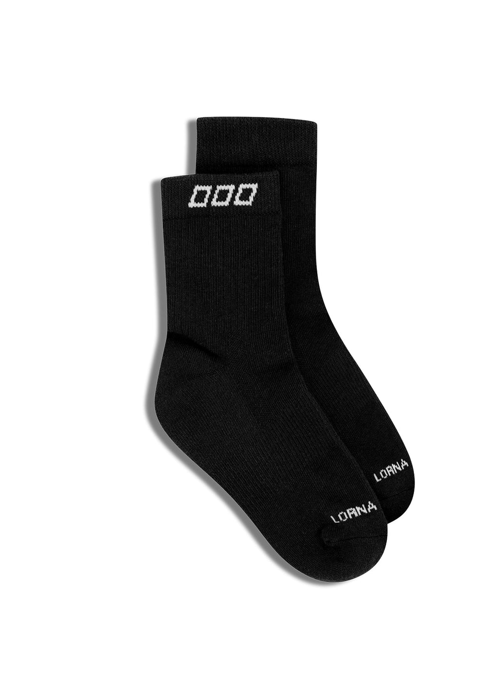 LJ Quarter Crew Socks