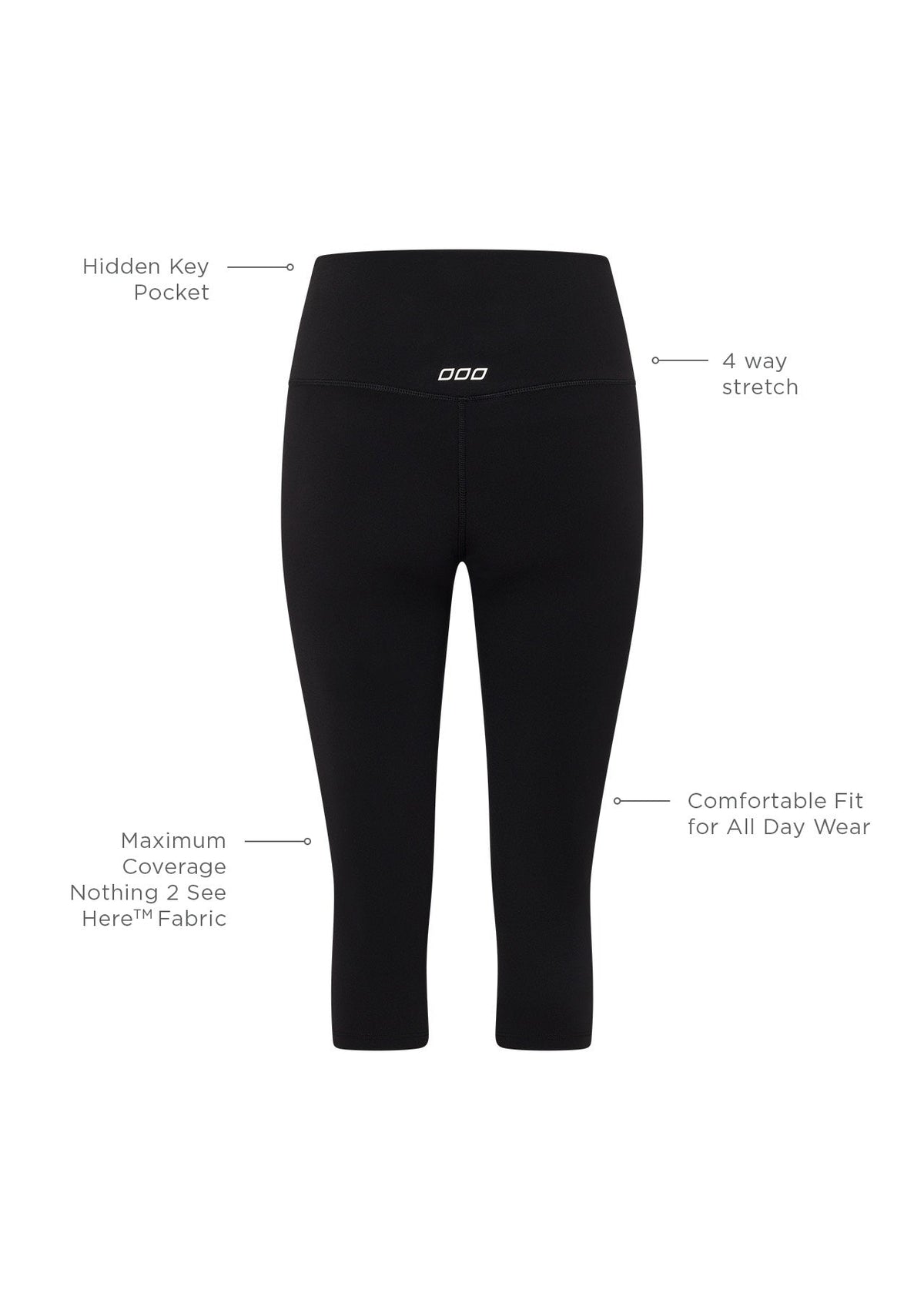 Lotus 3/4 Leggings