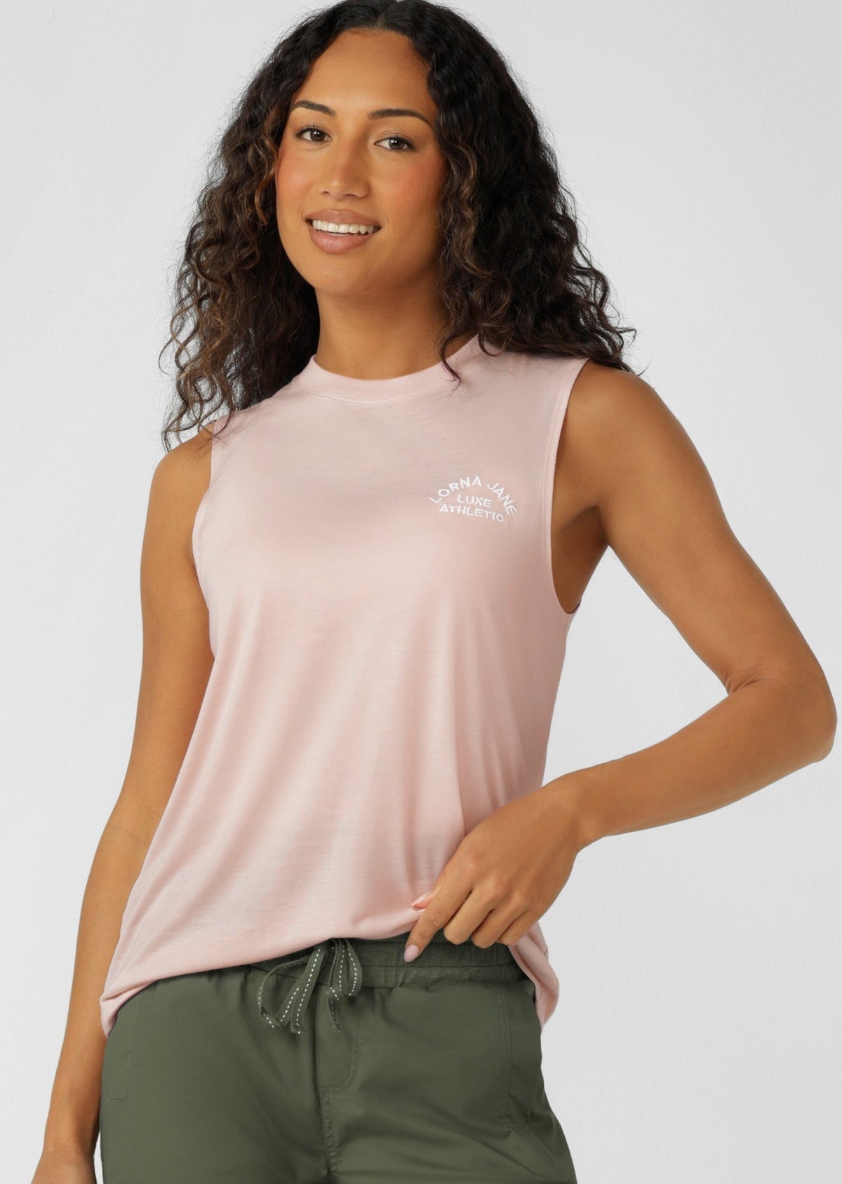 Lotus Muscle Tank