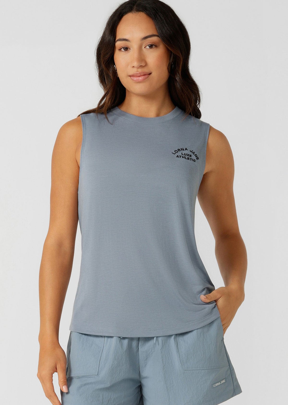 Lotus Muscle Tank